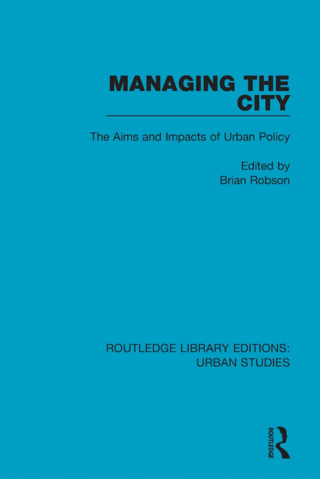 Managing the City