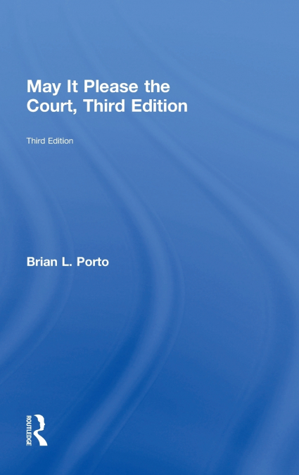 May It Please the Court