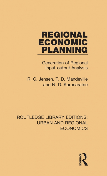 Regional Economic Planning