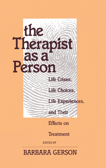 The Therapist as a Person