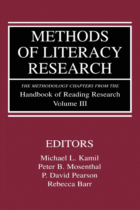 Methods of Literacy Research