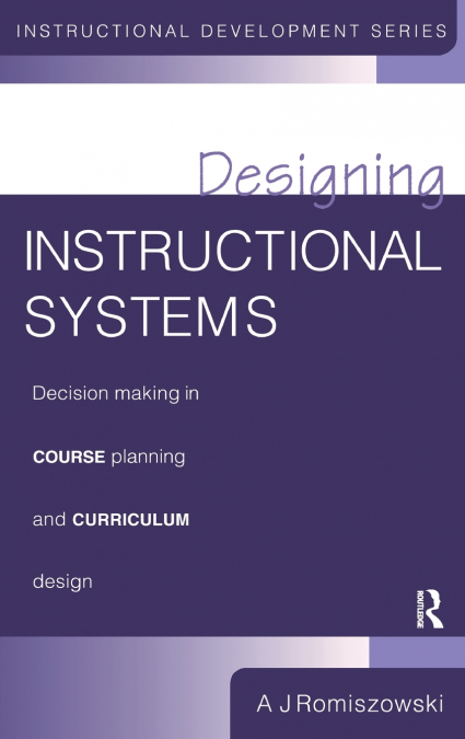 Designing Instructional Systems