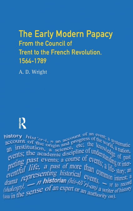 The Early Modern Papacy