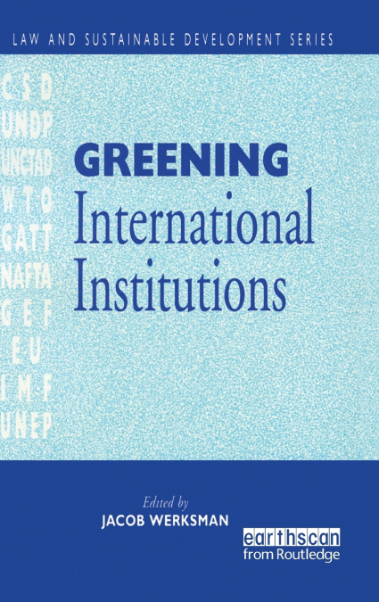 Greening International Institutions