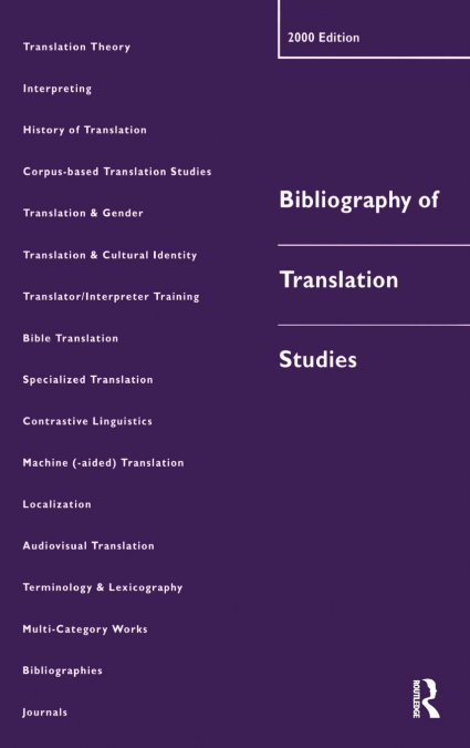 Bibliography of Translation Studies