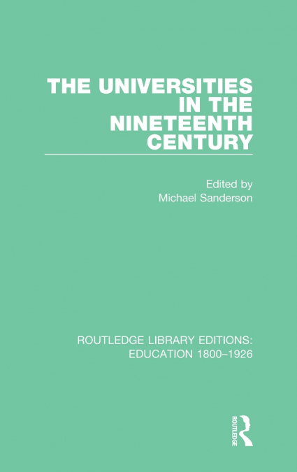 The Universities in the Nineteenth Century