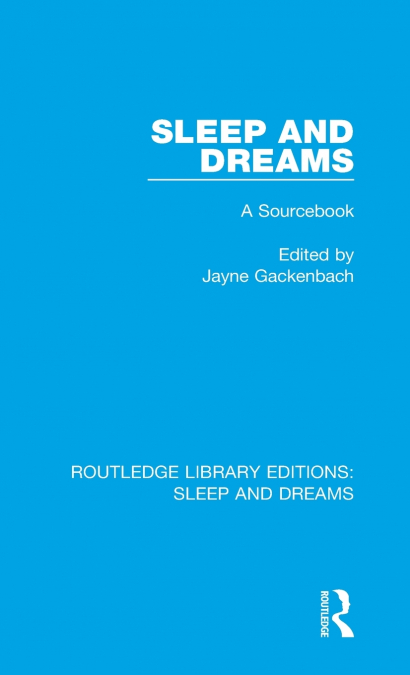Sleep and Dreams