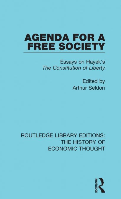 Agenda for a Free Society