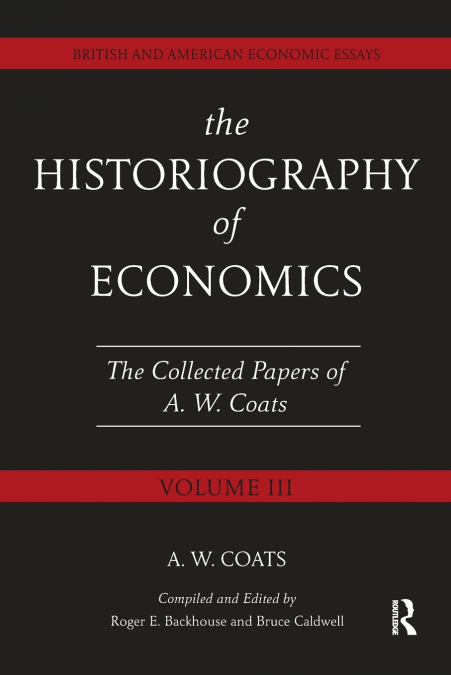 The Historiography of Economics