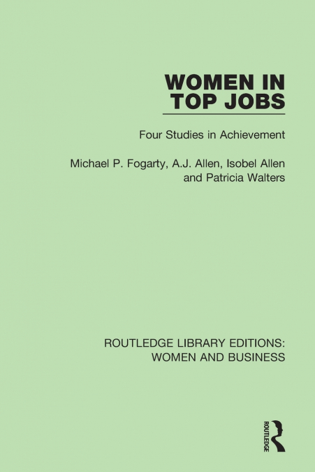 Women in Top Jobs