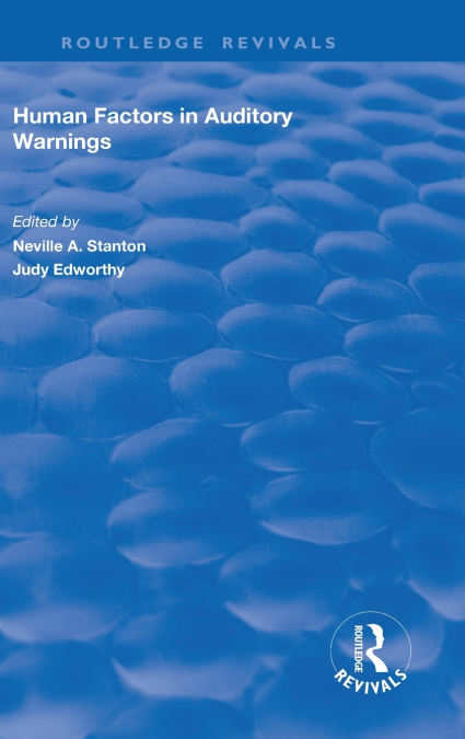 Human Factors in Auditory Warnings