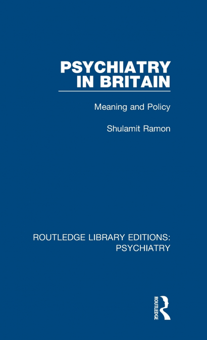 Psychiatry in Britain