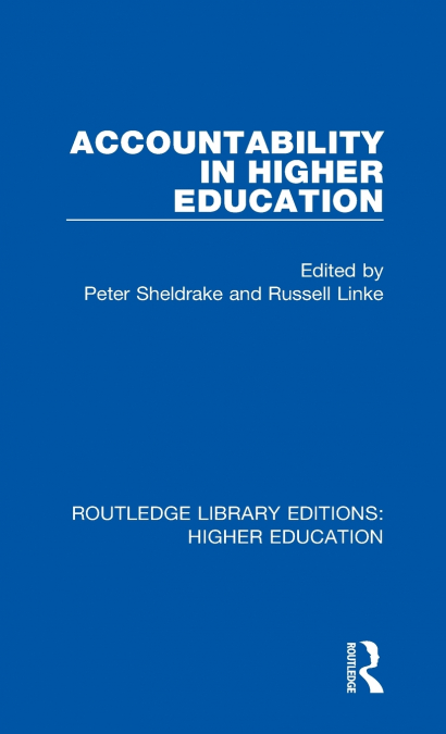 Accountability in Higher Education