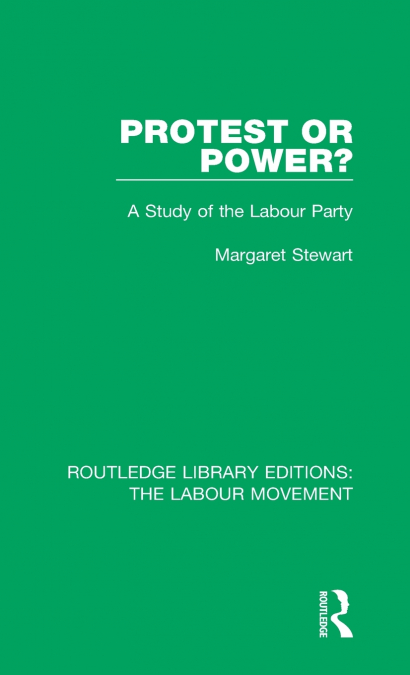 Protest or Power?