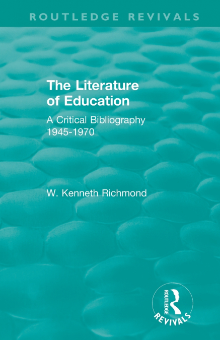 The Literature of Education