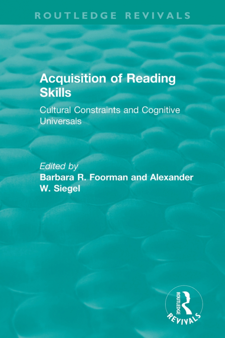 Acquisition of Reading Skills (1986)