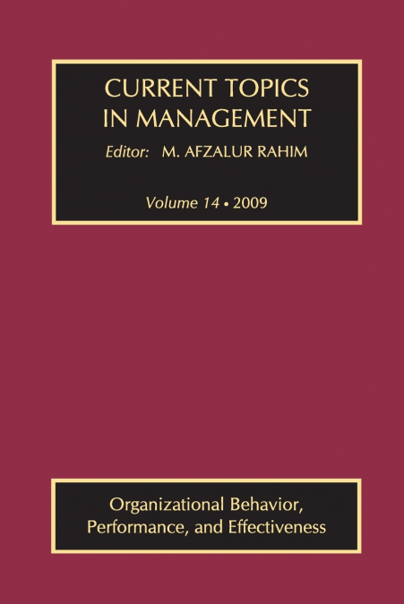 Current Topics in Management