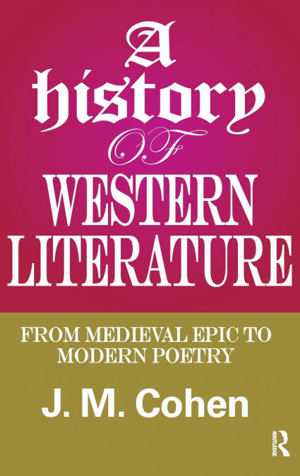 A History of Western Literature