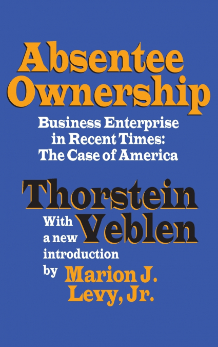 Absentee Ownership