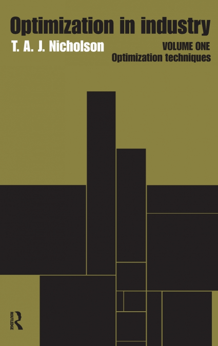 Optimization in Industry