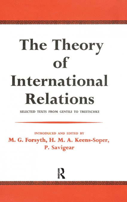 The Theory of International Relations