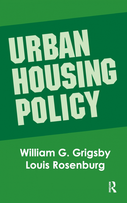 Urban Housing Policy