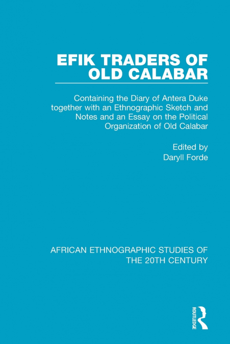 Efik Traders of Old Calabar