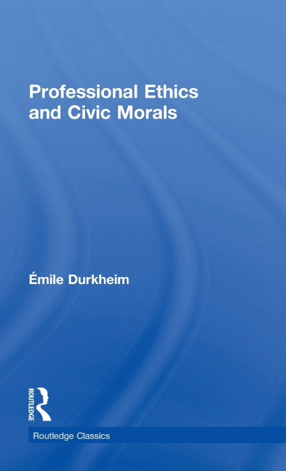Professional Ethics and Civic Morals