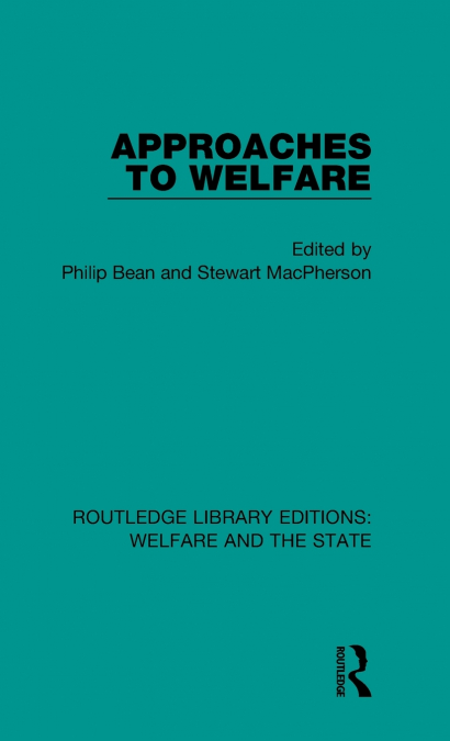 Approaches to Welfare