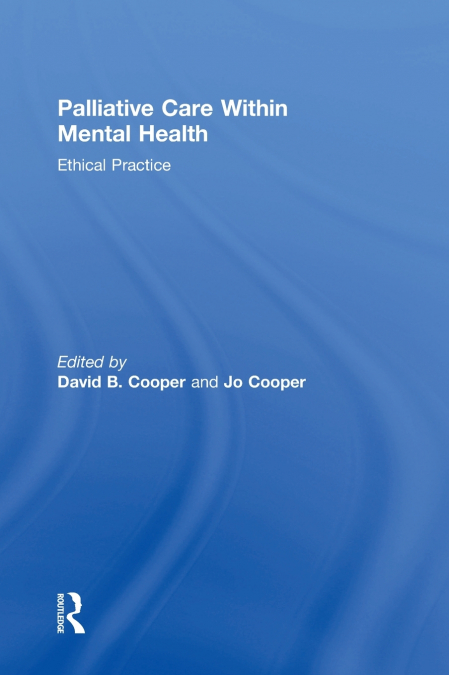 Palliative Care within Mental Health