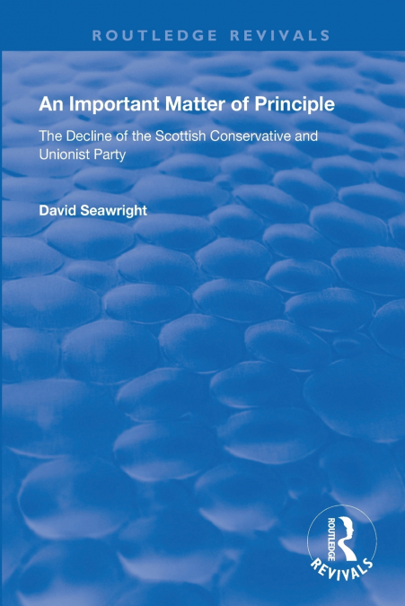 An Important Matter of Principle