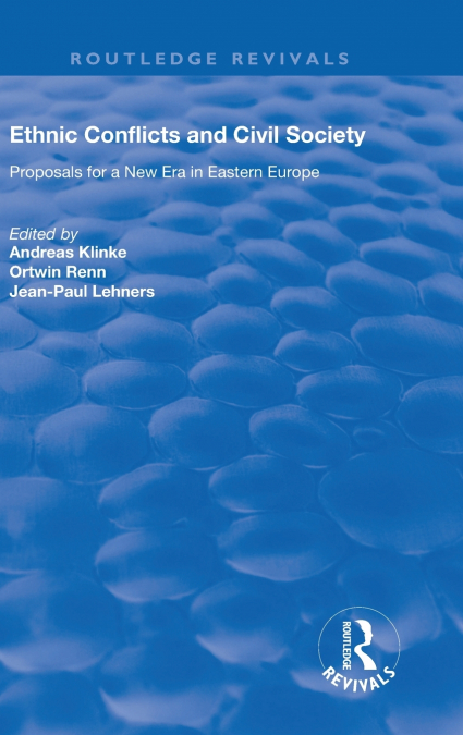 Ethnic Conflicts and Civil Society