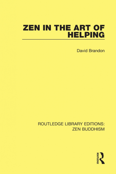 Zen in the Art of Helping