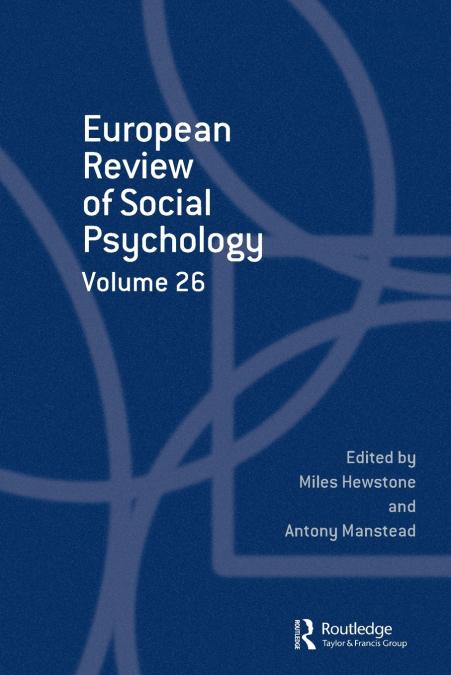 European Review of Social Psychology