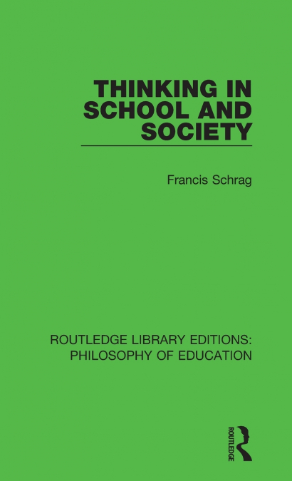 Thinking in School and Society