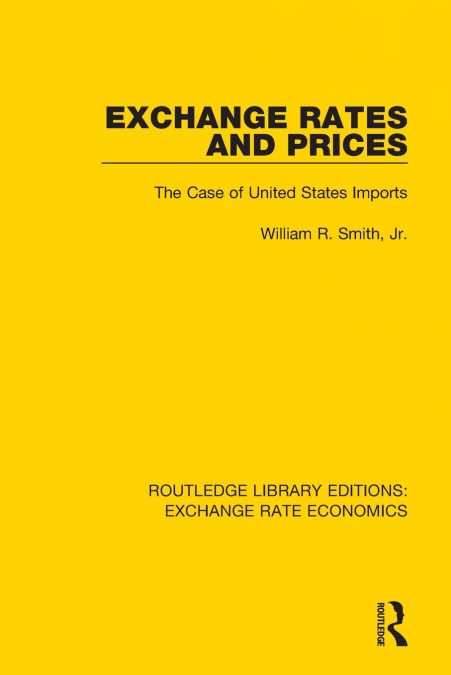 Exchange Rates and Prices