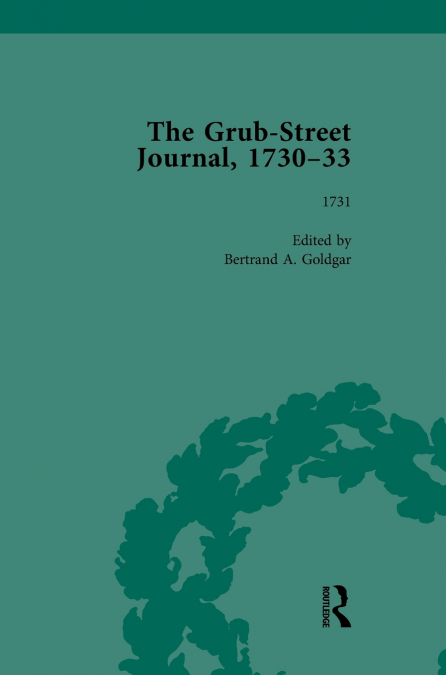 The Grub Street Journal, 1730-33 Vol 2