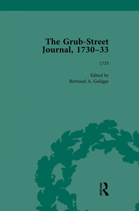 The Grub Street Journal, 1730-33 Vol 4