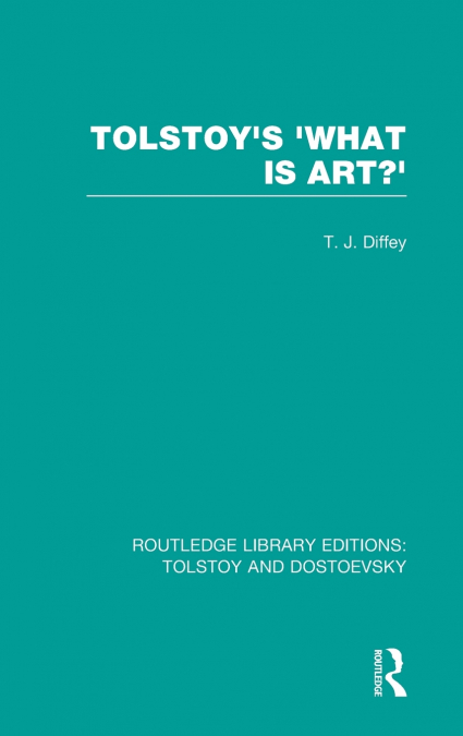 Tolstoy’s ’What is Art?’