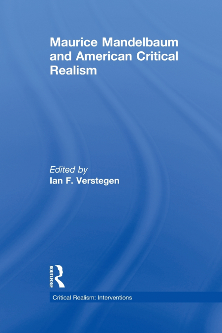 Maurice Mandelbaum and American Critical Realism