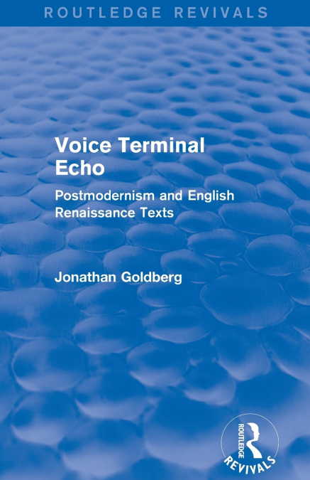 Voice Terminal Echo (Routledge Revivals)