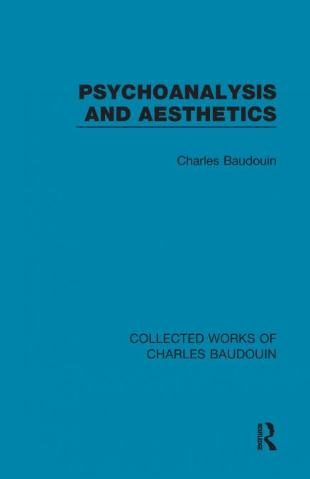 Psychoanalysis and Aesthetics