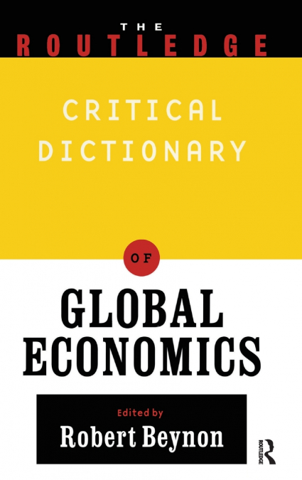 Routledge Companion to Global Economics