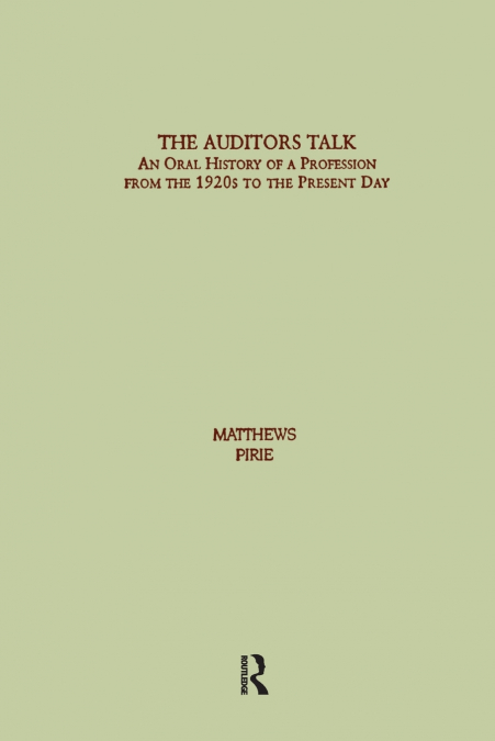 Auditor’s Talk