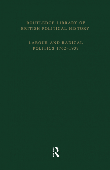 English Radicalism (1935-1961)