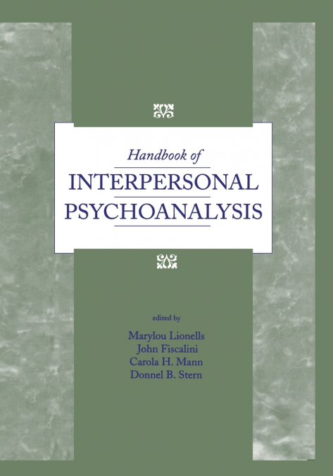 Handbook of Interpersonal Psychoanalysis
