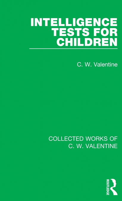 Intelligence Tests for Children
