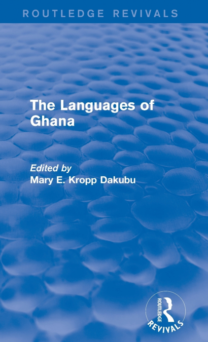 The Languages of Ghana