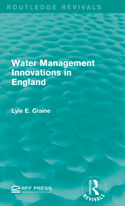 Water Management Innovations in England