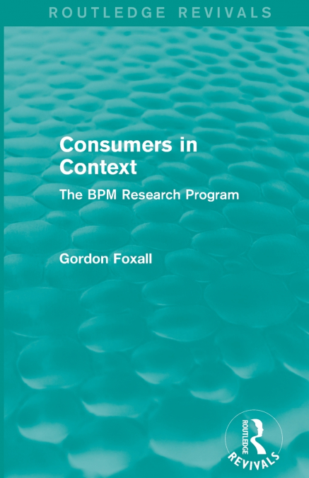 Consumers in Context